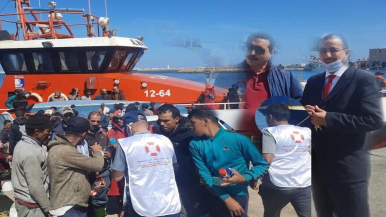 جمعية البحث و إنقاذ الأرواح البشرية تنشر محضر غرق مركب صيد ساحلي