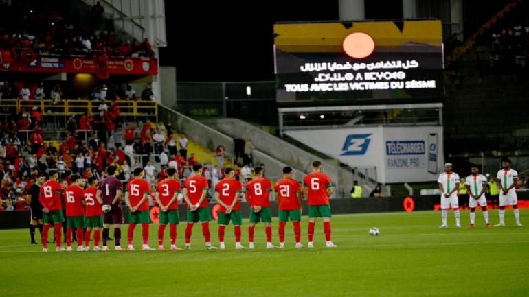 لاعبو منتخب المغرب يتبرعون بمنح المباريات المقبلة إلى غاية كأس أمم أفريقيا لفائدة ضحايا الزلزال