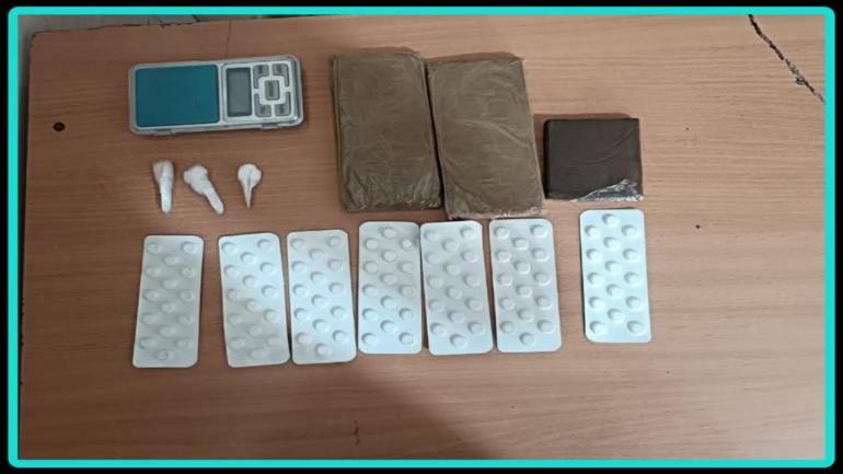 فرقة مكافحة العصابات بالعيون توقف عشريني في قضية تتعلق بحيازة والاتجار في مخدري الكوكايين والشيرا والأقراص الطبية المخدرة