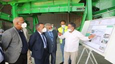 الجماني يدشن مركز لفرز و تثمين النفايات المنزلية و المماثلة لها في منطقة “40”