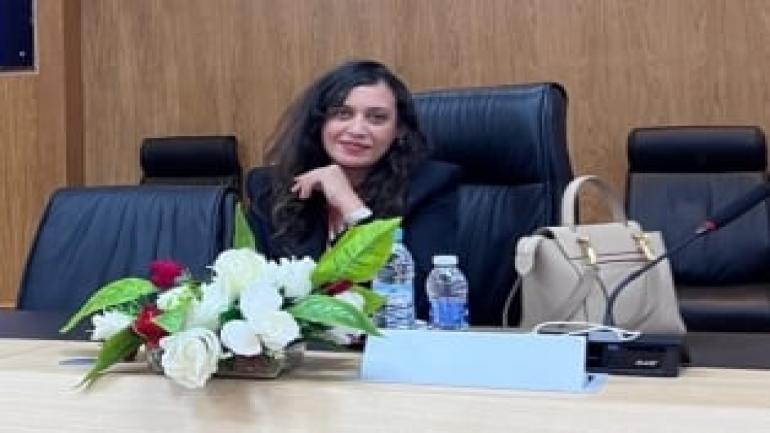 تعيين نسرين إيوزي مديرة للمديرية المؤقتة للإشراف على إنجاز ميناء الداخلة الأطلسي