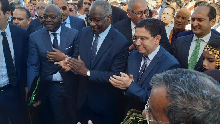 الأن…بوريطة و نظيره الغيني يشرفان على إفتتاح القنصلية العامة لغينيا بمدينة الداخلة