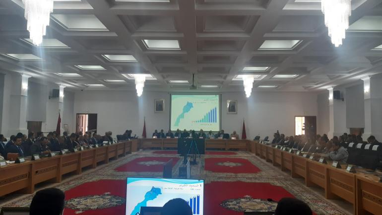 لقاءا تواصليا جهوي حول البرنامج الوطني للتزود بالماء الشروب ومياه السقي بالداخلة