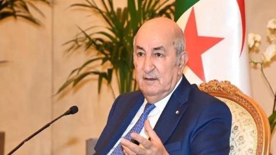 تبون: القنصليات بالصحراء فولكلور سياسي