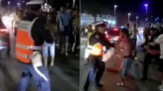 الحسيمة : توقيف الشخص الذي ظهر في الفيديو يعتدي على شرطي في وقت وجيز من ارتكاب هذه الأفعال الإجرامية بمنزل أسرته