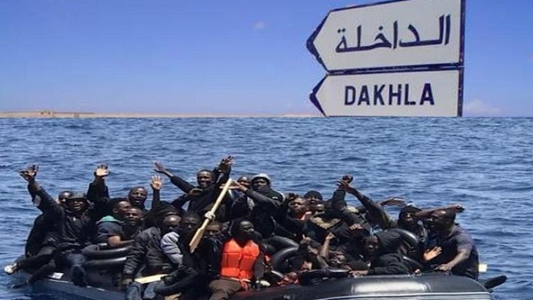 احباط محاولة للهجرة السرية قرب قرية الصيد انتيرفت بالداخلة