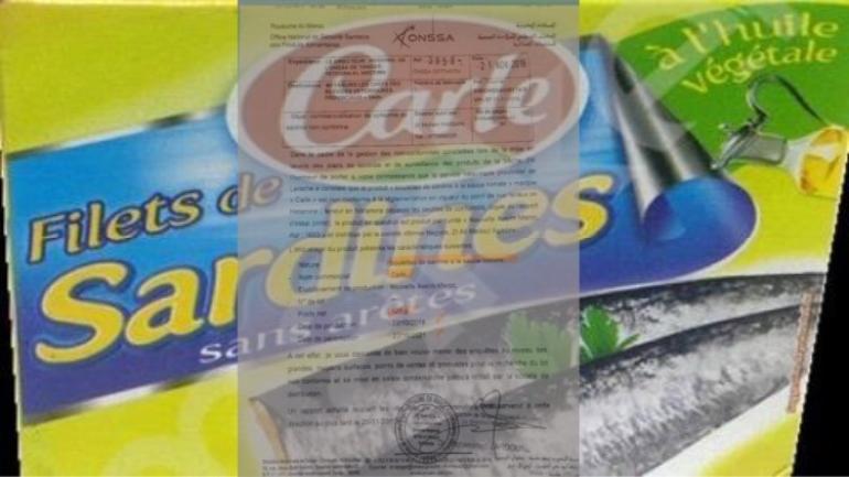 تحذير:من استهلاك علب سردين “كارل “فاسدة و غير صالحة للاستهلاك