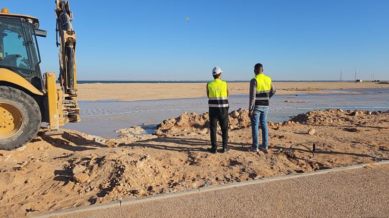 انقطاع مؤقت للماء بحي المسجد بالداخلة