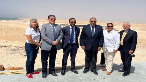 الراغب حرمة الله يُطلع الوفد البنامي على مؤهلات الداخلة و فرص الإستثمار المتنوعة