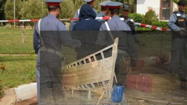 تفكيك ورشة سرية لصناعة قوارب الغير قانونية