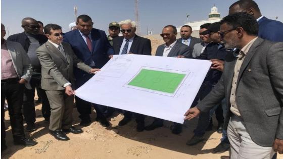 انطلاق أشغال تهيئة ملعبين لكرة القدم بالكركرات وبئر كندوز