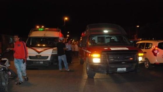 حادث سير مميت بحي النهضة بالداخلة