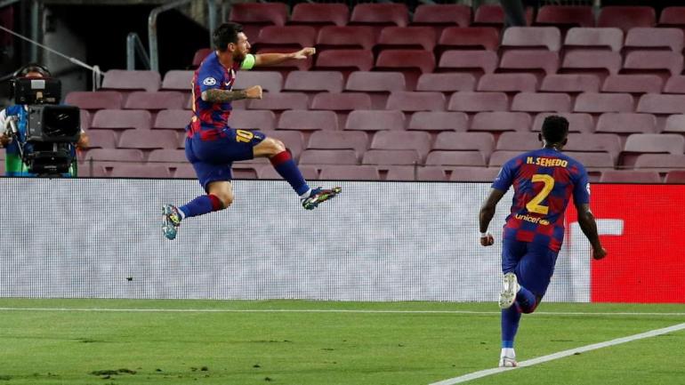 برشلونة ينهي مغامرة نابولي ويضرب موعدًا مع بايرن ميونيخ بربع نهائي الأبطال