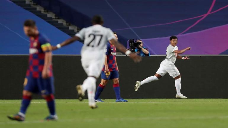 فوز تاريخي لـ بايرن ميونيخ على برشلونة بثمانية أهداف مقابل هدفين