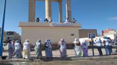 الخطوة التصعيدية الثانية…تنسيقية الوعد للمعطلين تدشن إعتصام من فوق خزان الماء بحي لبيشات بالداخلة