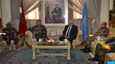 المفتش العام للقوات المسلحة الملكية يتباحث مع رئيس بعثة “المينورسو”