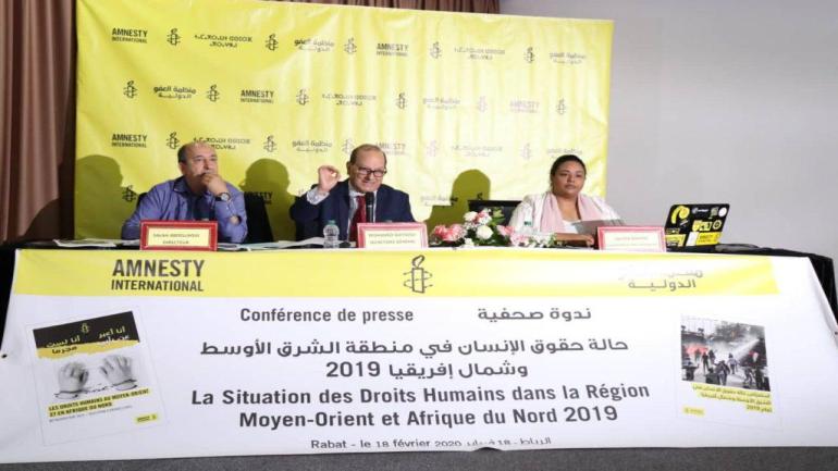 أمنيستي” تدعو المغرب للإفراج عن جميع معتقلي الحركات الاحتجاجية