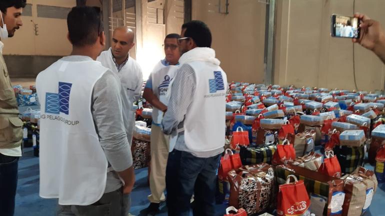 مجموعة كينغ بيلاجيك تطلق حملة تضامنية مع العائلات القاطنة بنواحي مدينة الداخلة