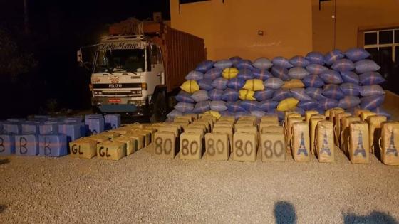 في أول أيام عيد الفطر…حجز شاحنة محملة بالحشيش بكلميم