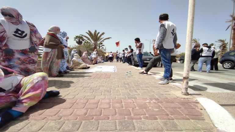 بيان..تنسيقية الوعد تنظم معتصم انذاري أمام جهة الداخلة وادي الذهب