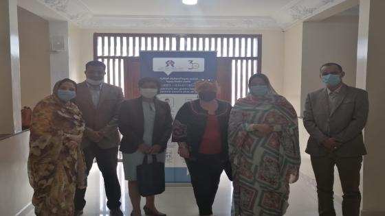 رئيسة اللجنة الجهوية لحقوق الإنسان بجهة الداخلة تستقبل وفد من السفارة الأمريكية