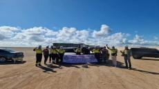 في ظل نهج سياسة صم الأذان.. عمال و مستخدمي شركة الاسمنت “DAKHLA AMENAGEMENT” يواصلون إضرابهم عن العمل