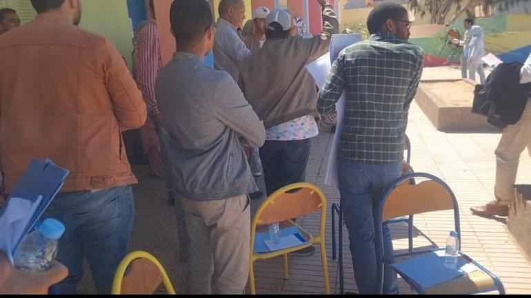 احتجاجات الأساتذة المنخرطين في المشروع الوطني للمؤسسات الرائدة