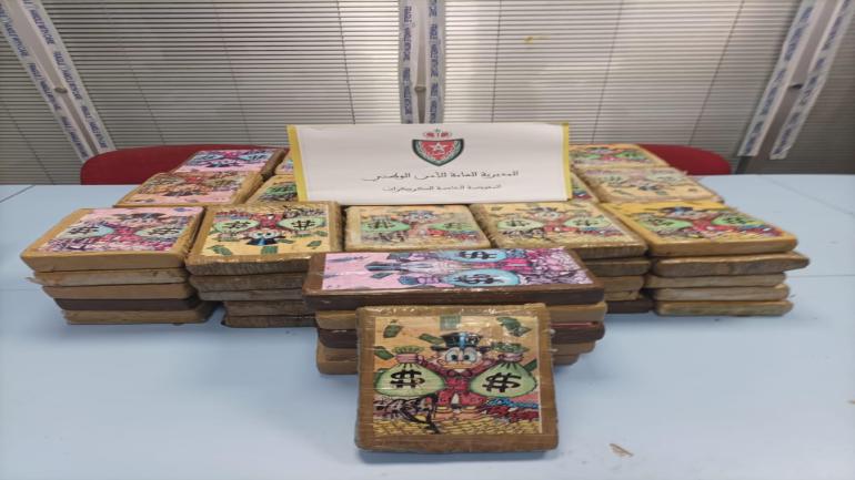 إجهاض محاولة للتهريب الدولي للمخدرات وحجز قرابة 93 كلغ من الكوكايين بالݣرݣرات