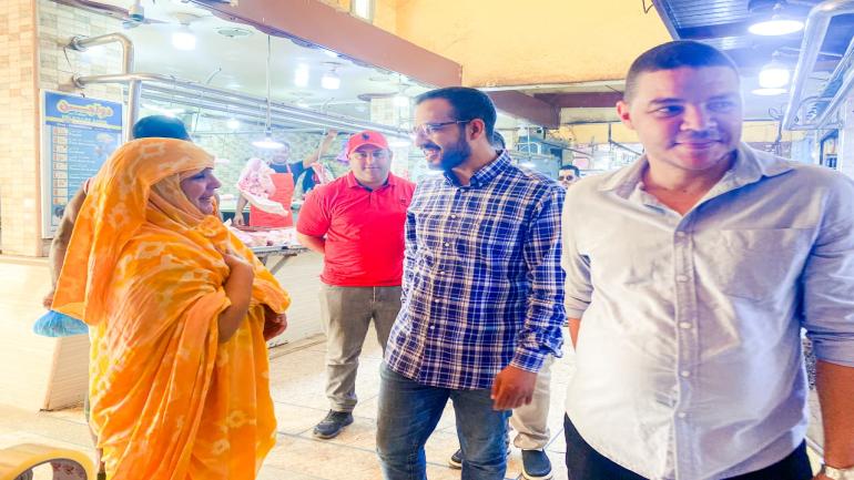 الراغب حرمة الله يقف على آخر الترتيبات قبل هدم سوق المسيرة وتشييد سوق نموذجي مكانه