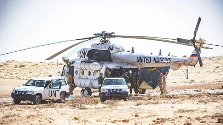على ذمة الصباح.. عناصر‭ ‬بعثة‭ ‬الأمم‭ ‬المتحدة‭ ‬إلى‭ ‬الصحراء تفك‭ ‬حصار‭ ‬بري‭ ‬على‭ ‬مراكز‭ ‬المراقبة‭ ‬في‭ “‬تيفاريتي‭” ‬و‭”‬محيرس‭”‬