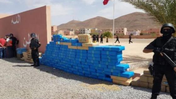 معلومات أمنية دقيقة تقود لحجز أكثر من طن من الشيرا و توقيف شخصين بالراشيدية