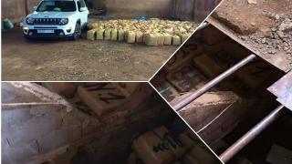 حجز خمسة أطنان و222 كلغ من مخدر الشيرا وتوقيف ثلاثة أشخاص ضمنهم فرنسي من أصول مغربية
