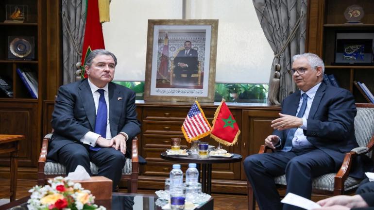 تعزيز الشراكة المغربية الأمريكية في قطاع البنيات التحتية محور لقاء بين بركة وديوك