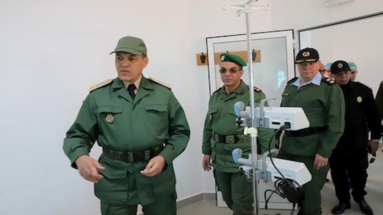 ولاية أمن العيون تشن عملية واسعة النطاق لأجل تطبيق الطوارئ الصحية