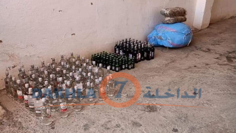 خطير!!!! توقيف سيارة تحمل ترقيم أجنبي محملة بالممنوعات بالمدخل الشمالي لكليميم