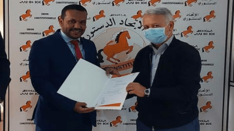 ساجد يزكي عثمان اعمر على رأس حزب “الحصان” بجهة الداخلة وادي الذهب