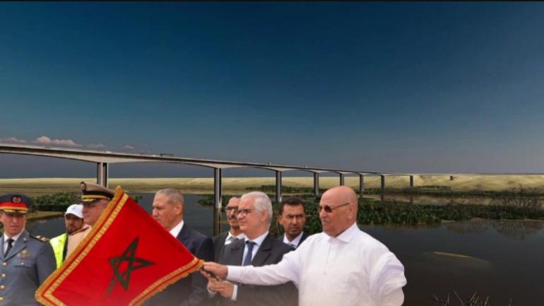 وزير التجهيز يشرف على إعطاء انطلاقة أشغال بناء أكبر جسر طرقي بالمغرب بكلفة 1.4 مليار درهم