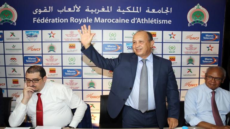إعادة انتخاب أحيزون رئيسا للجامعة الملكية المغربية لألعاب القوى لولاية خامسة