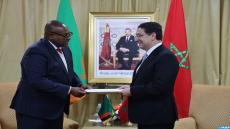 بوريطة يستقبل وزير الشؤون الخارجية الزامبي بالعيون