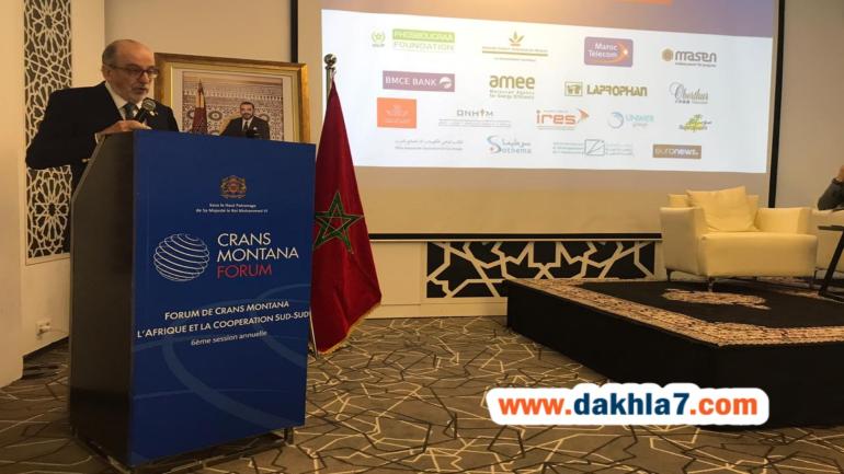 رئيس منتدى كرانس مونتانا يعتبر أن افتتاح قنصليات بالداخلة والعيون خطوة تاريخية