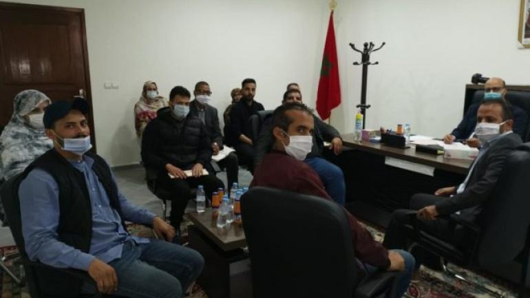 لقاء تواصلي بين الوكالة الجهوية للسلامة الطرقية وفعاليات مدنية ومؤسساتية بالداخلة