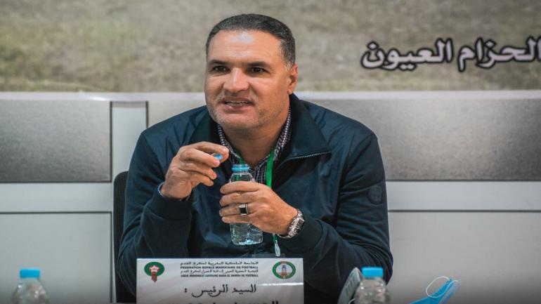 الحسين بن عويس يجمع رؤساء العصب الوطنية بالعيون و هذا هو السبب