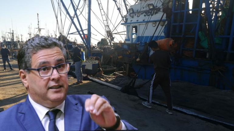 أخنوش …شكك في إصابة بحارة الداخلة بكورونا ويصف حملة المناهضين ”بالتسييس والتفرقة”