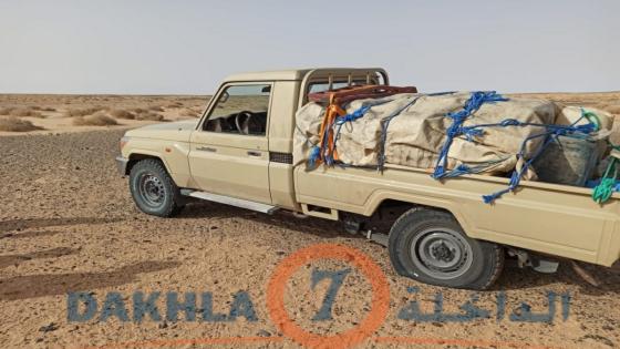 مستجدات طن و200 ديال لحشيش لي تشدات قرب الجدار الأمني بمنطقة تشلا