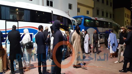 حصرى…إنطلاق أولى رحلات نقل العالقين من الداخلة في إتجاه موريتانيا