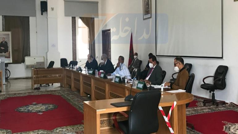 انطلاق أشغال الدورة العادية للمجلس الإقليمي لوادي الذهب لشهر شتنبر