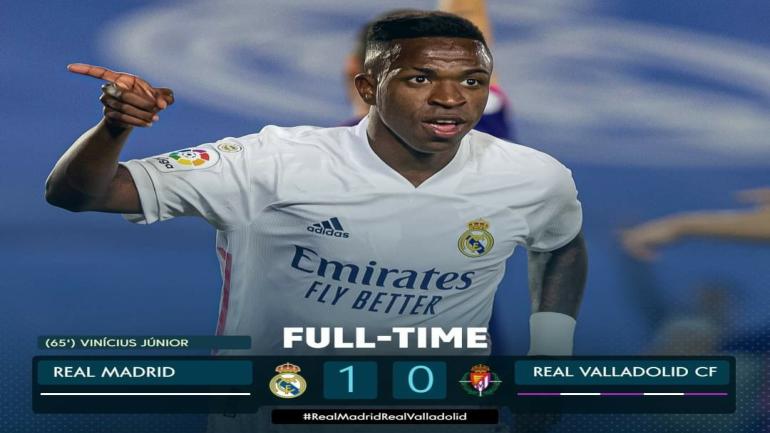 فينسوس يقود ريال مدريد لفوزه الثاني على التوالي في الليغا