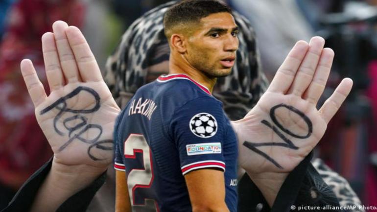 المدعي العام يوجه تهمة الإغتصاب لأشرف حكيمي