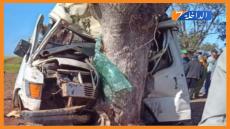 وفاة 11 عاملة فلاحية في حادثة سير بإقليم لخميسات