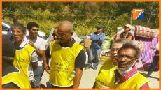 غالي يقود ثاني قافلة تضامنية للجمعية المغربية لحقوق الإنسان نحو المناطق المنكوبة